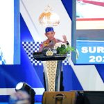 Kapolri Jenderal Listyo Sigit Prabowo sedang memberikan pengarahan.